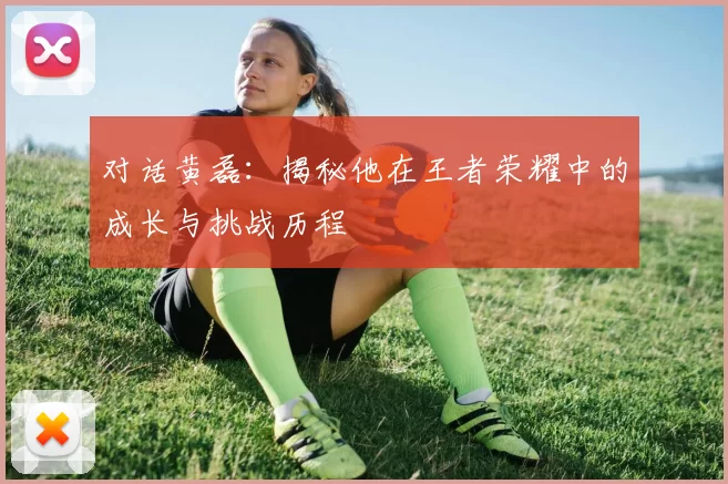 对话黄磊：揭秘他在王者荣耀中的成长与挑战历程